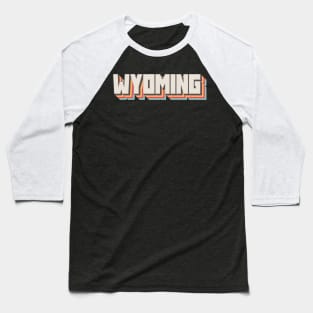Wyoming State Baseball T-Shirt